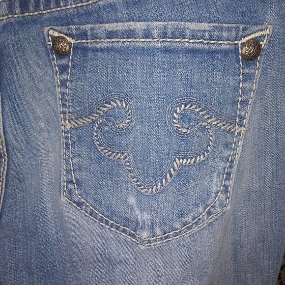 2084 Jeaniemade Size 12R Babrock For Express Bell-Bottoms - Picture 3 of 5